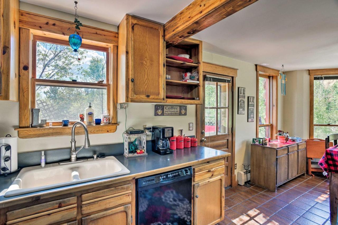 Cozy Home With Deck And Mtn Views, Walk To Casinos Central City Exteriör bild